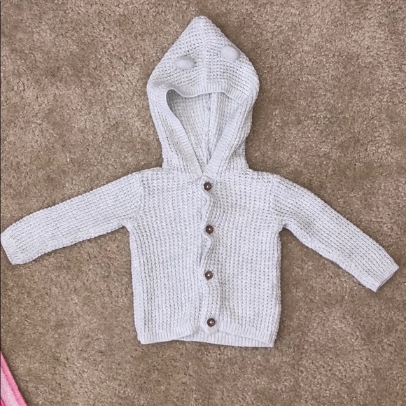 Carter's Other - 🧶Gray knit sweater jacket